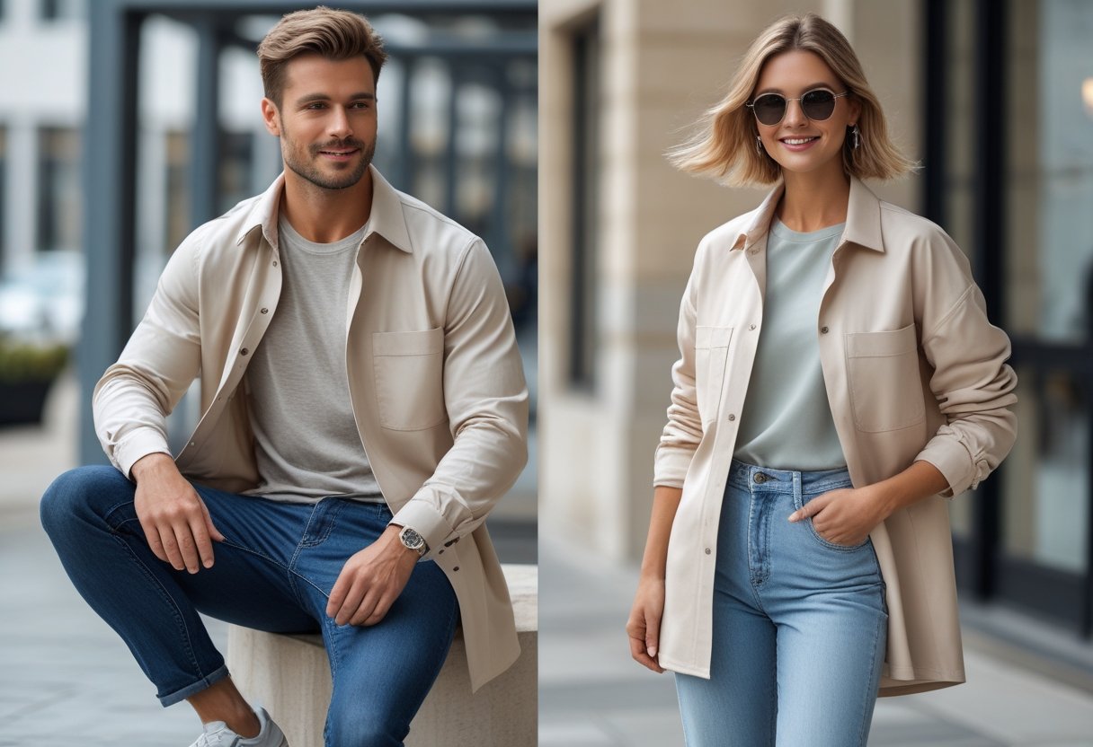 Sådan styler du komfort og mode med overshirt til enhver lejlighed